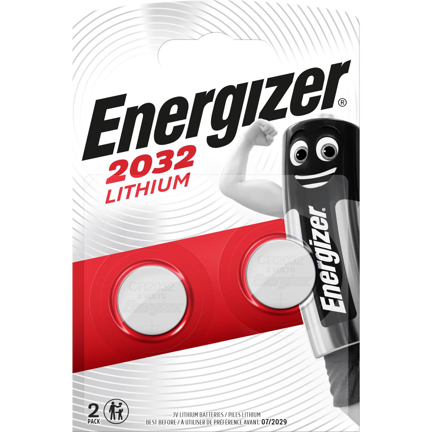 Energizer 637986 pile domestique batterie  usage unique cr2032 lithium