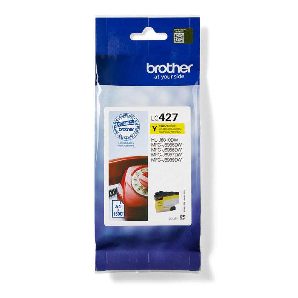 Cartouches pour imprimantes - Brother lc427y - cartouche d'encre originale - jaune