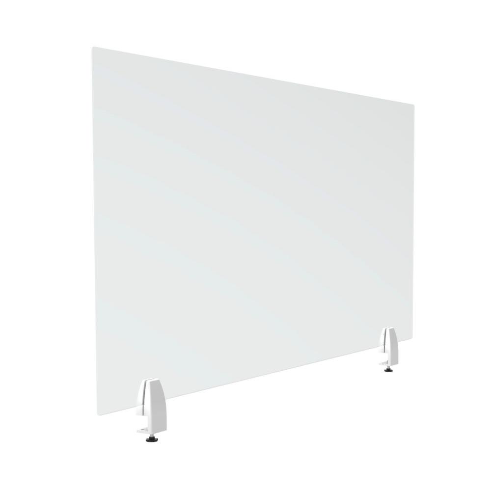 Panneau cran sparateur plexiglas Alba - L.140 x H.61 cm - paisseur 3 mm