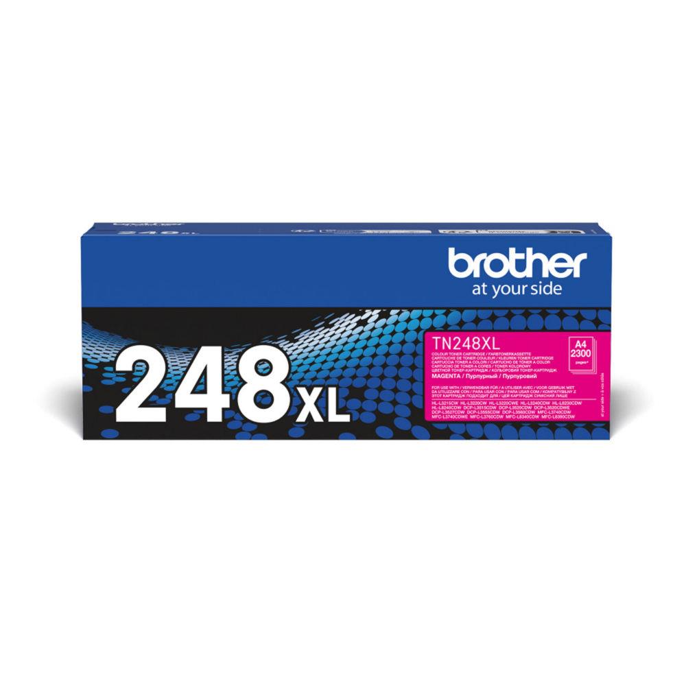 Cartouches de toner - Brother tn-248xlm cartouche de toner 1 pice(s) original magenta