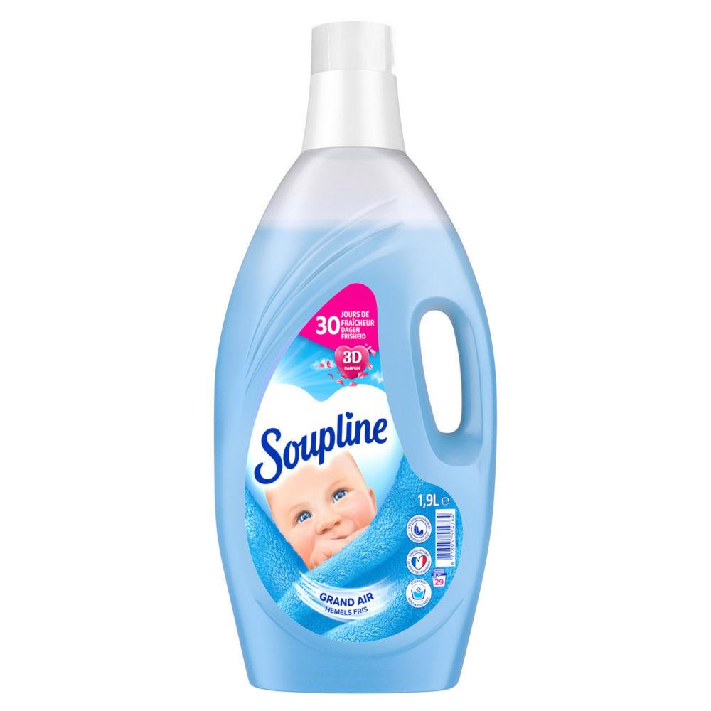 Adoucissant textile Soupline parfum grand air - Flacon 1,9 L