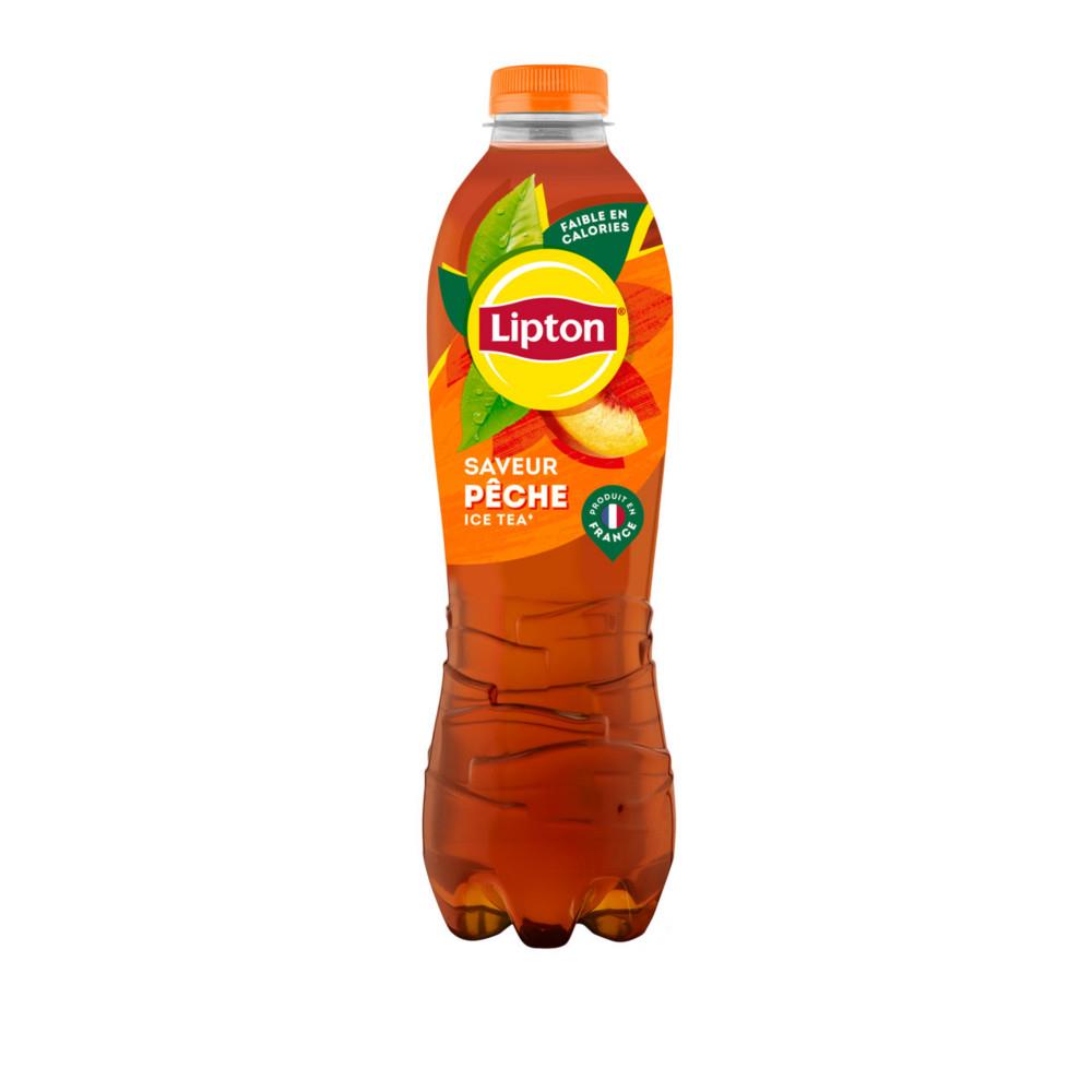 Ice Tea pche Lipton - Lot de 6 bouteilles en PET 1,25L