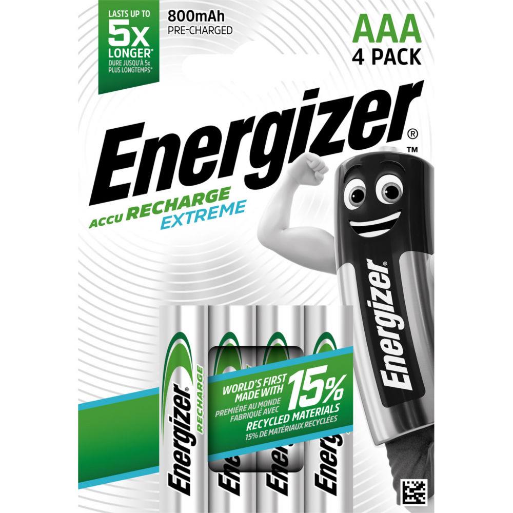 Energizer enr recharge extreme 800 aaa bp4