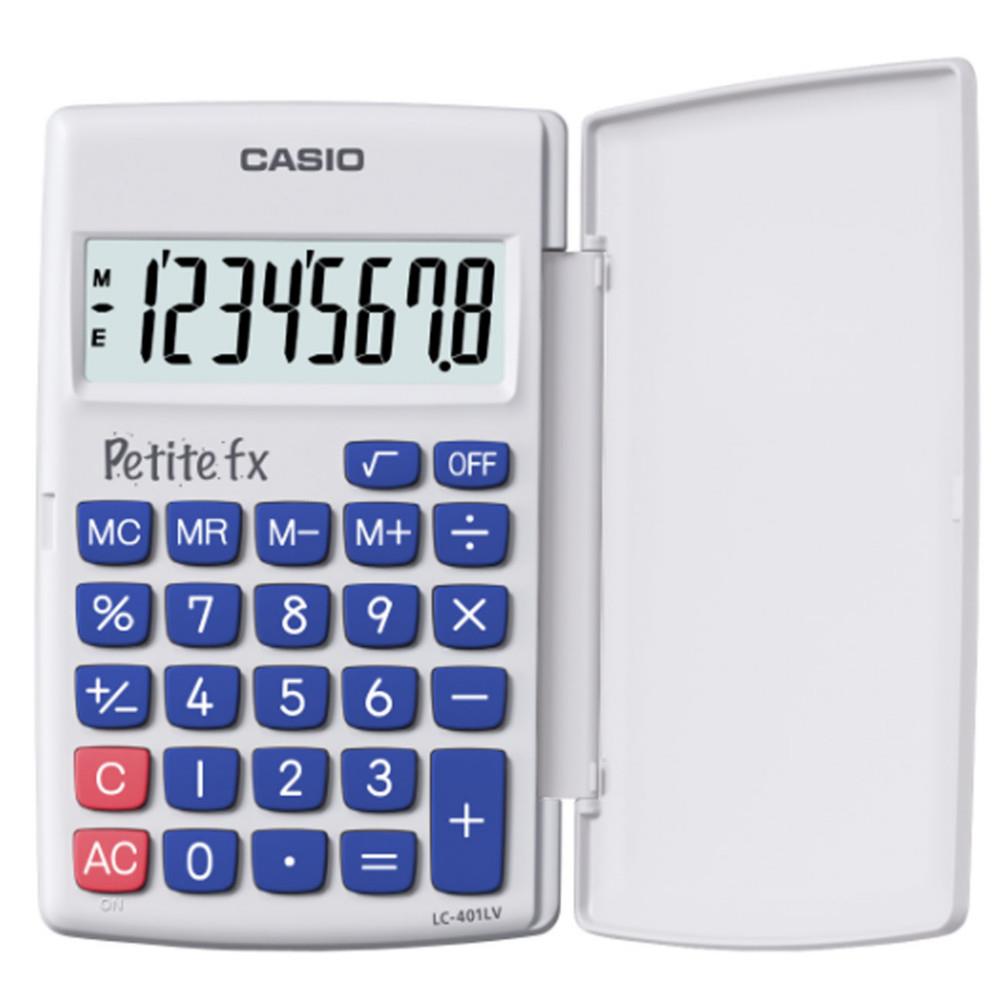 Calculatrice Casio Petite FX spciale classe CP  CE2 - Blanc