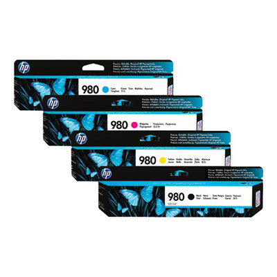 Cartouches pour imprimantes - Hp 980 cartouche d'encre jaune authentique