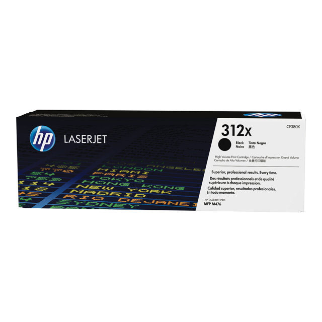 Cartouches de toner - Hp cartouche 312x toner noir laserjet  rendement lev