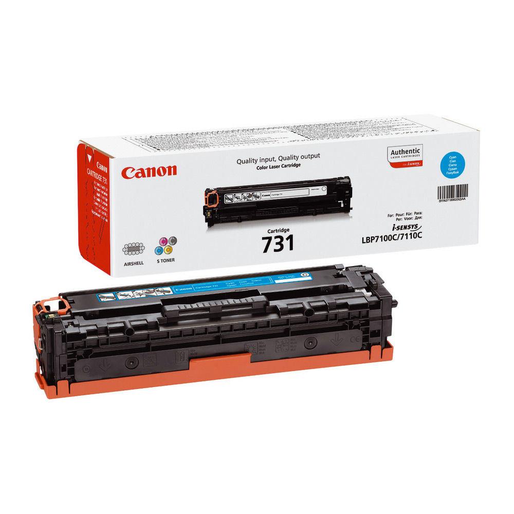 Cartouches de toner - Canon 731 cartouche de toner 1 pice(s) original cyan