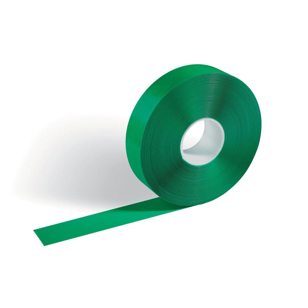 Ruban adhsif permanent de marquage au sol Durable - Antidrapant - 30 m x 50 mm - Vert