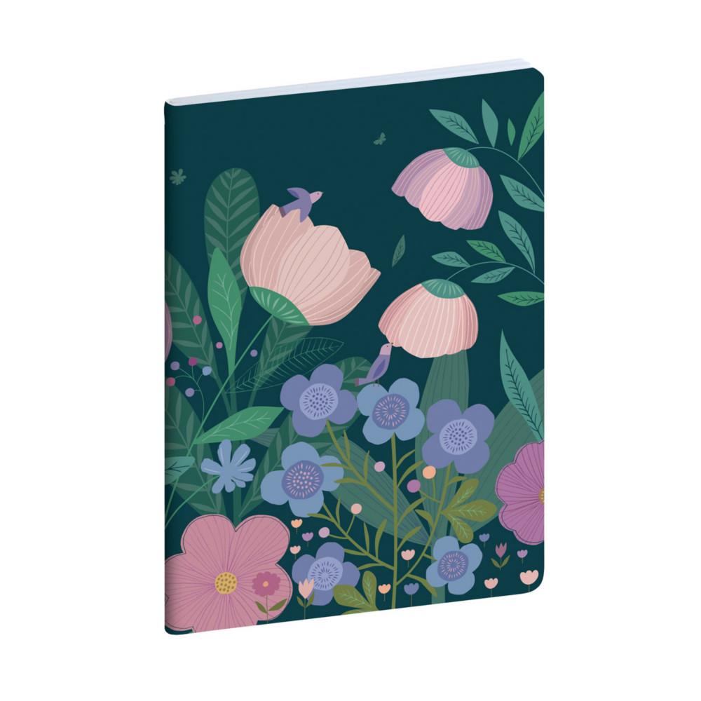 Agenda mensuel Exacompta EasySlim 15 Mini Labo 12 Mois - Format 10 x 15 cm - Bleu - 2027