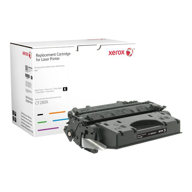 Cartouches de toner - Toner remanufactur mono everyday de xerox compatible avec hp 80x (cf280x), grande capacit