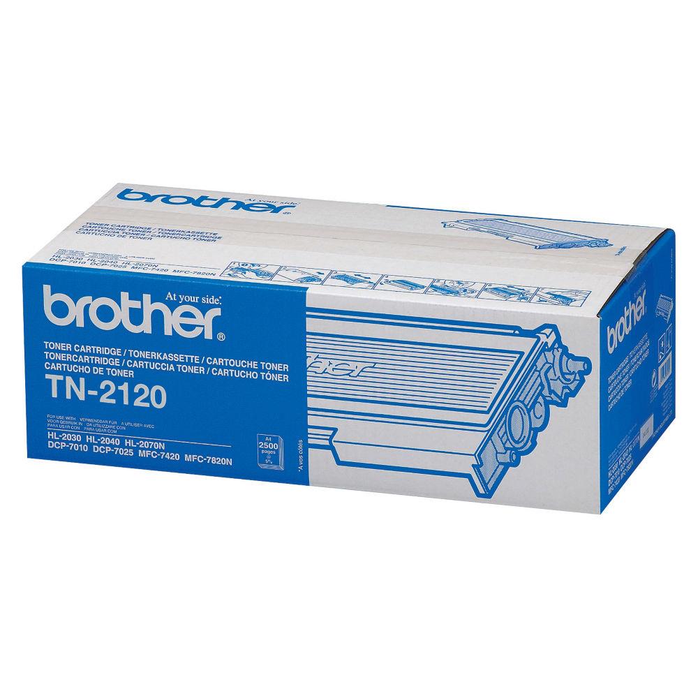 Cartouches de toner - Brother tn-2120 - cartouche de toner originale  haut rendement - noir