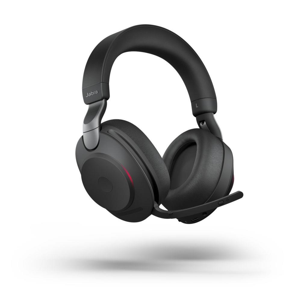 Casque sans fil Bluetooth Jabra Evolve2 85 MS Stro - Dongle USB-C - Noir