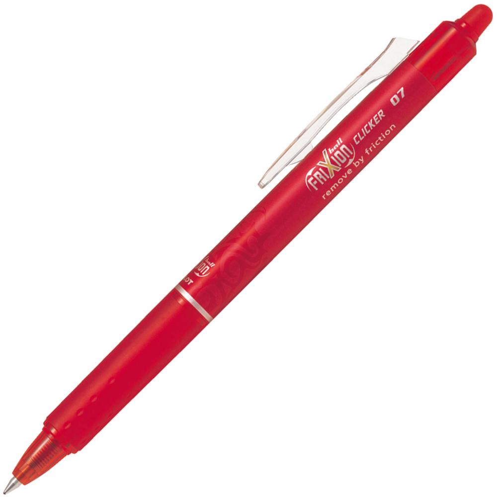 Roller Pilot Frixion Clicker - pointe moyenne rtractable - rouge