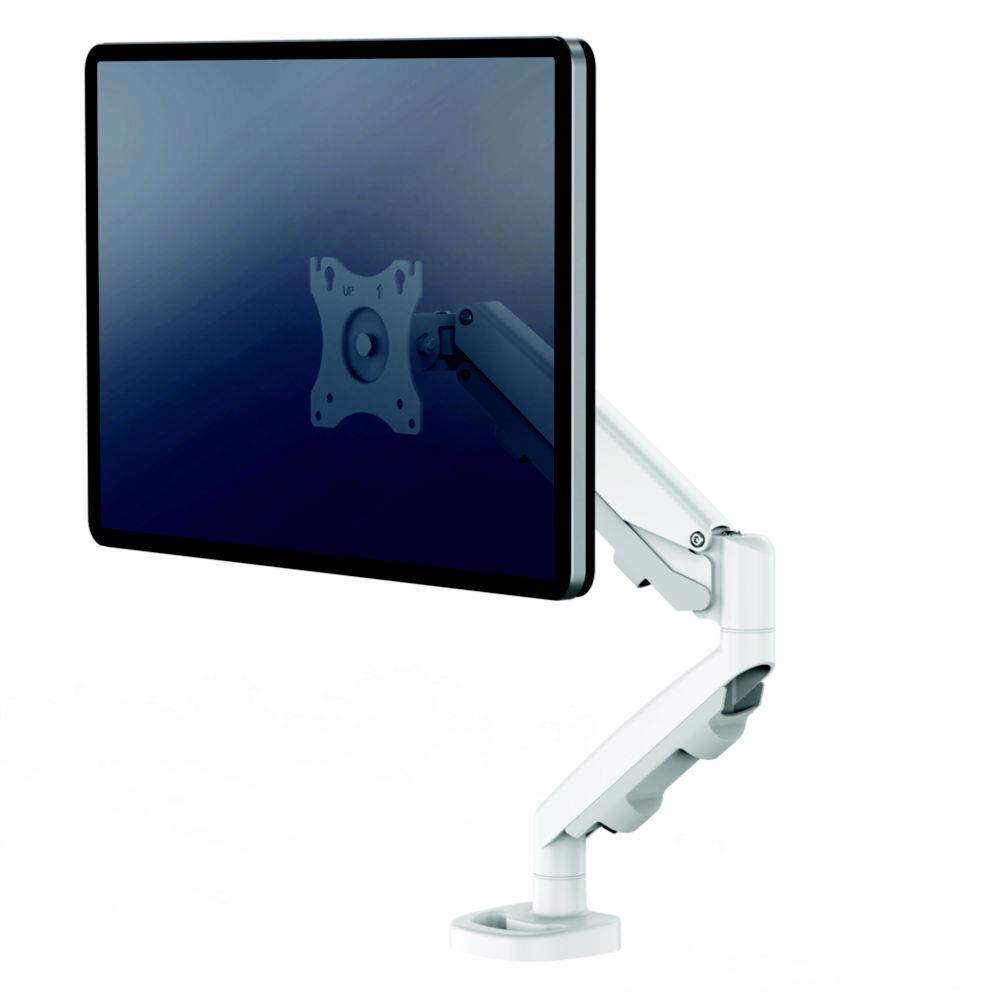 Bras porte-cran articul simple Fellowes EPPA - blanc