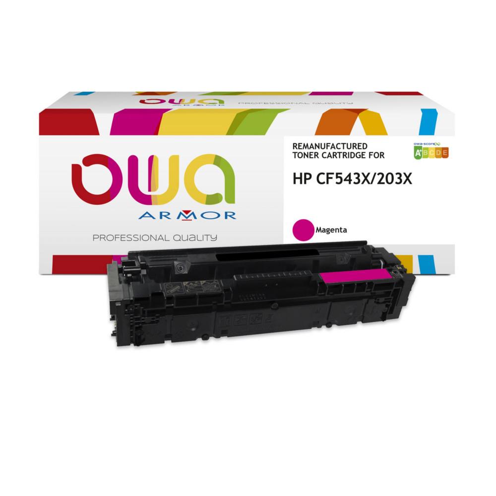 Cartouches de toner - Armor k18118ow cartouche de toner 1 pice(s) compatible magenta