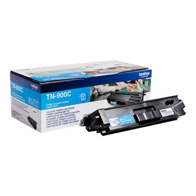 Cartouches de toner - Brother tn-900c - cartouche de toner originale - cyan