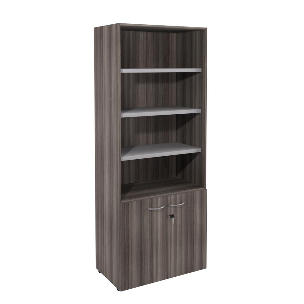 Meuble haut - NF Environnement portes basses - H202 x L 80 x P 48 cm - cdre - portes cdre