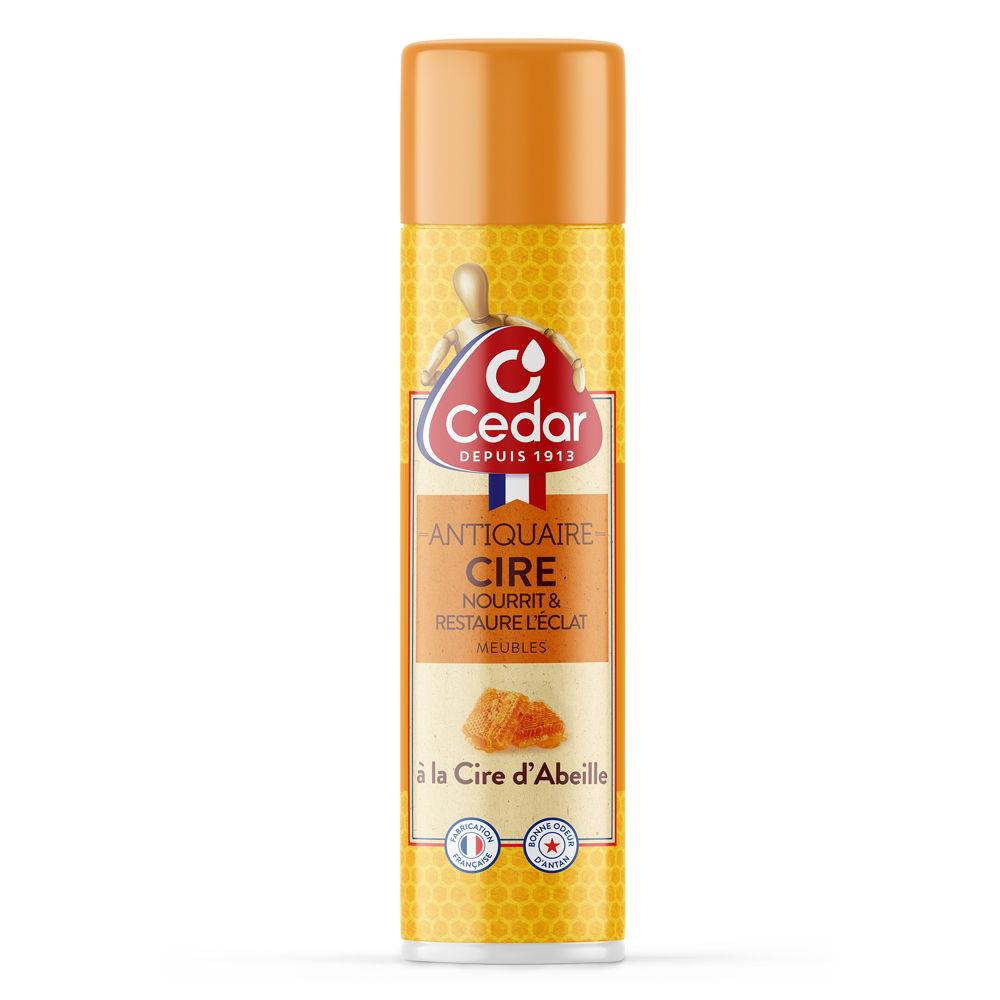 Cire Antiquitaire O'Cedar pour bois - Arosol 300 ml