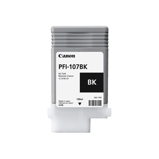 Cartouches pour imprimantes - Canon pfi-107bk cartouche d'encre 1 pice(s) original noir