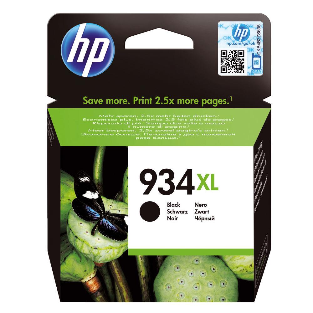 Cartouches pour imprimantes - Hp 934xl cartouche d'encre noire grande capacit authentique
