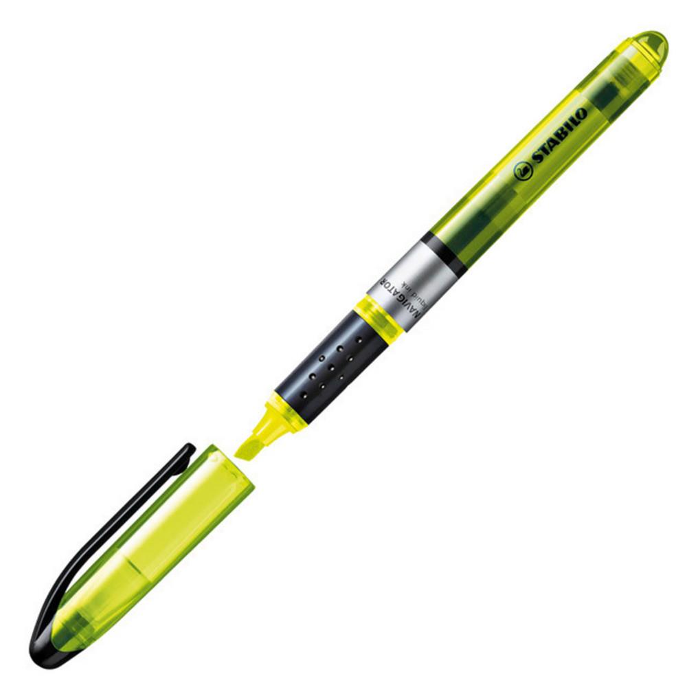 Surligneur de poche Stabilo Navigator - jaune