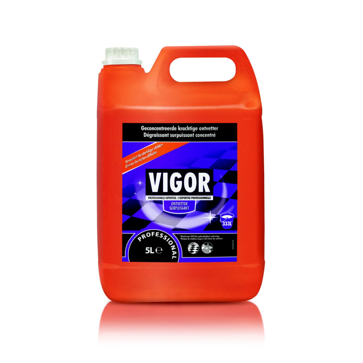 Nettoyant surpuissant dgraisant Vigor - concentr PH11 - bidon de 5L