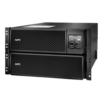 Apc smart-ups on-line srt8krmxli - 8kw/va, 6x c13 + 4x c19 + sortie monophase cble, montable en rack, nmc intgr