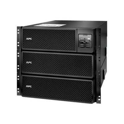 Apc smart-ups on-line srt10krmxli - 10 kw/va, 6x c13 + 4x c19 + sortie monophase cble, montable en rack, nmc intgr