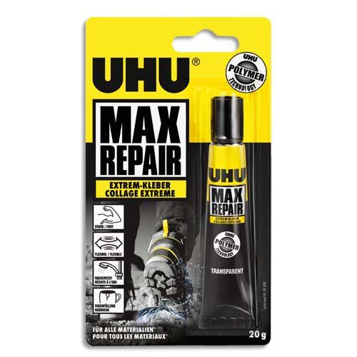 Tube de colle UHU Max Repair - 20g - spcial bricolage - multi usages
