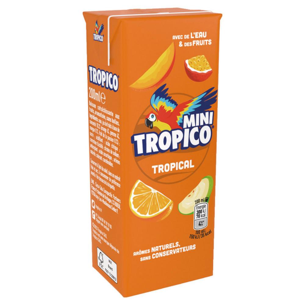 Tropico Brique mini go�t Tropical - 20 cl - Lot de 6