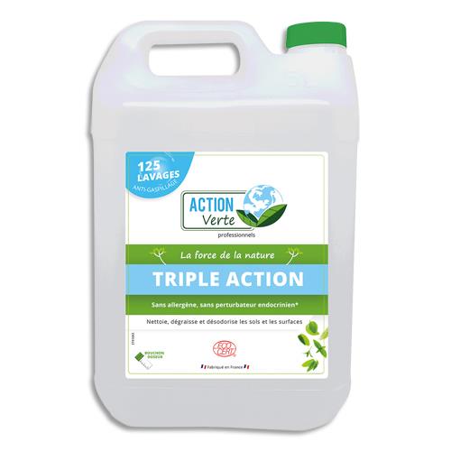 Nettoyant dgraissant multi-usages Action Verte - parfum exotique - bidon de 5L