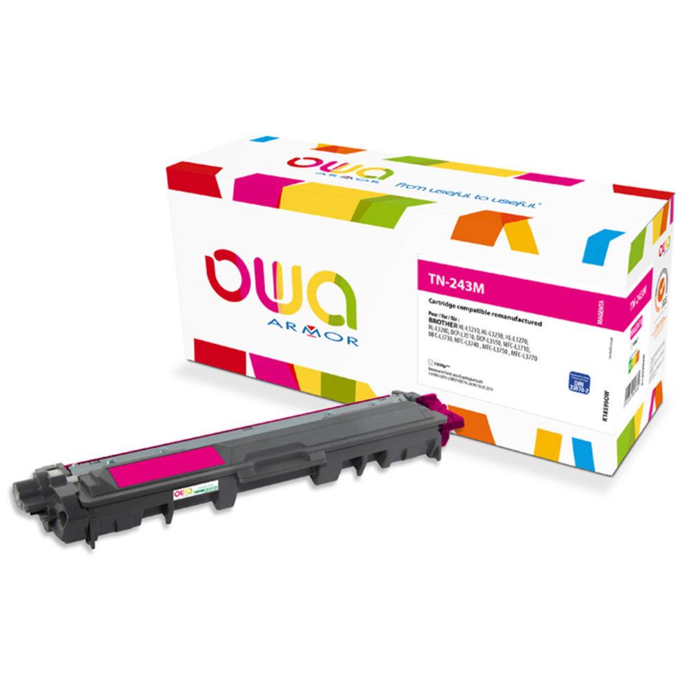 Cartouches de toner - Armor k18599ow cartouche de toner 1 pice(s) compatible magenta