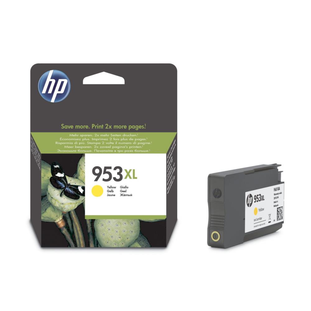 Cartouches pour imprimantes - Hp 953xl cartouche d'encre jaune grande capacit authentique