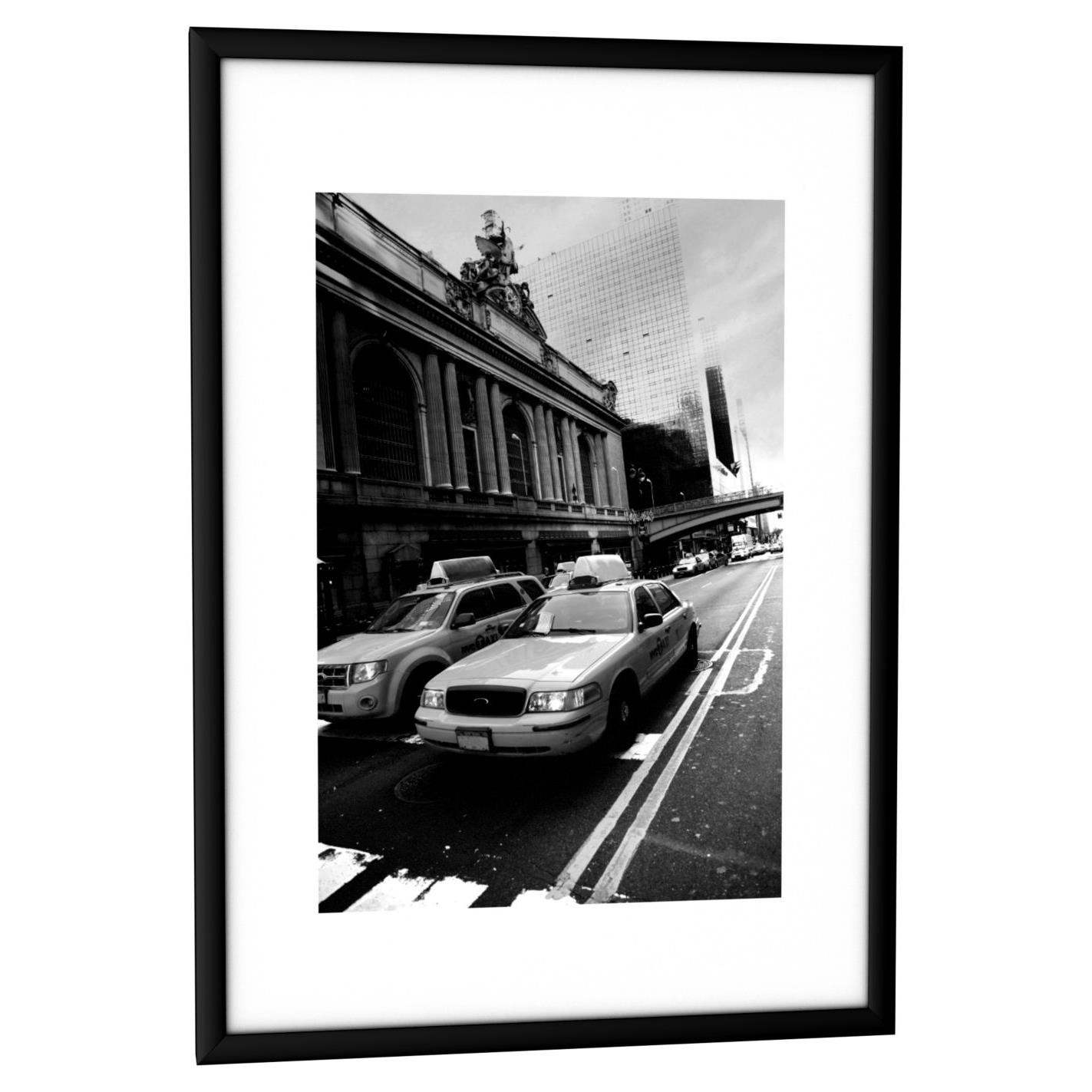 Cadre dcoration 30,7 x 40,7 x 1,5 cm - noir