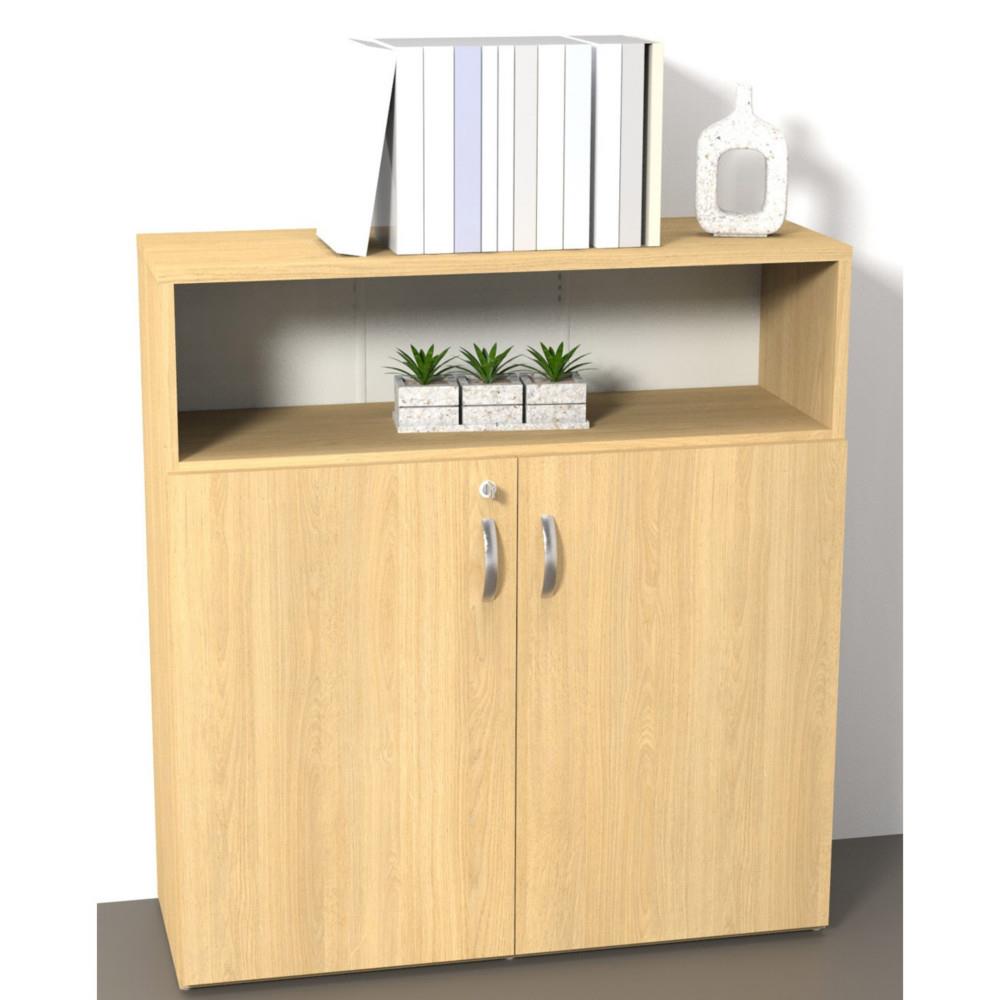 Portes basses battantes Gala  Chne - Lot de 2