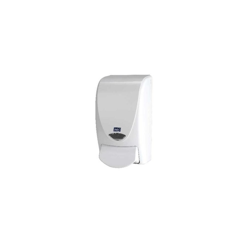 Distributeur savon DEB en cartouche de 1l - ABS blanc