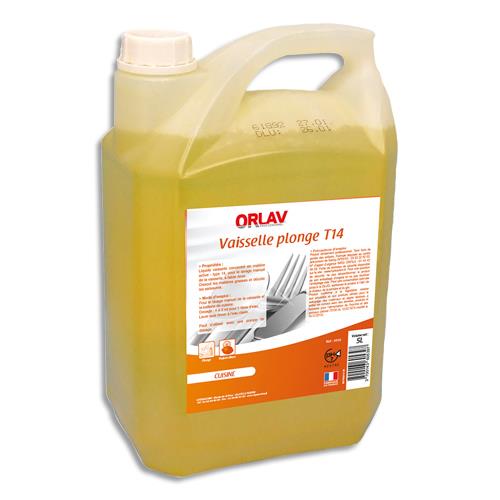 Liquide vaisselle concentré Ph neutre parfum citron bidon de 5L pas cher Office