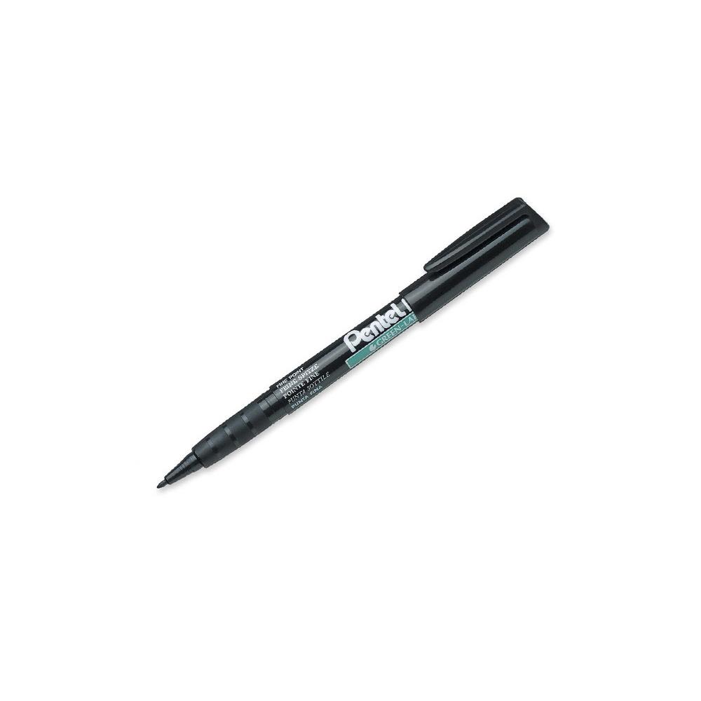 Marqueur permanent  Pentel Green Label NMS50 - pointe fine 2 mm - noir