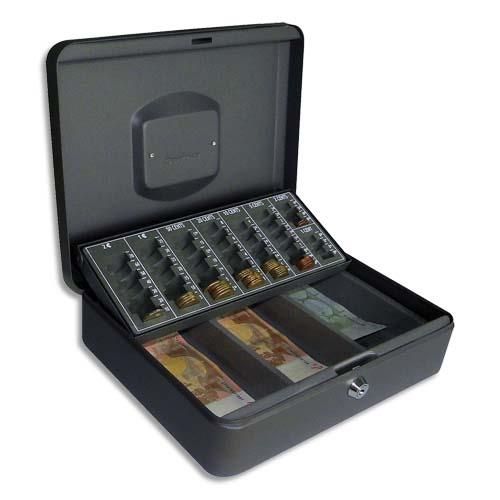 Coffret-caisse  monnaie et billets Pavo - 30 x 9 x 23 cm