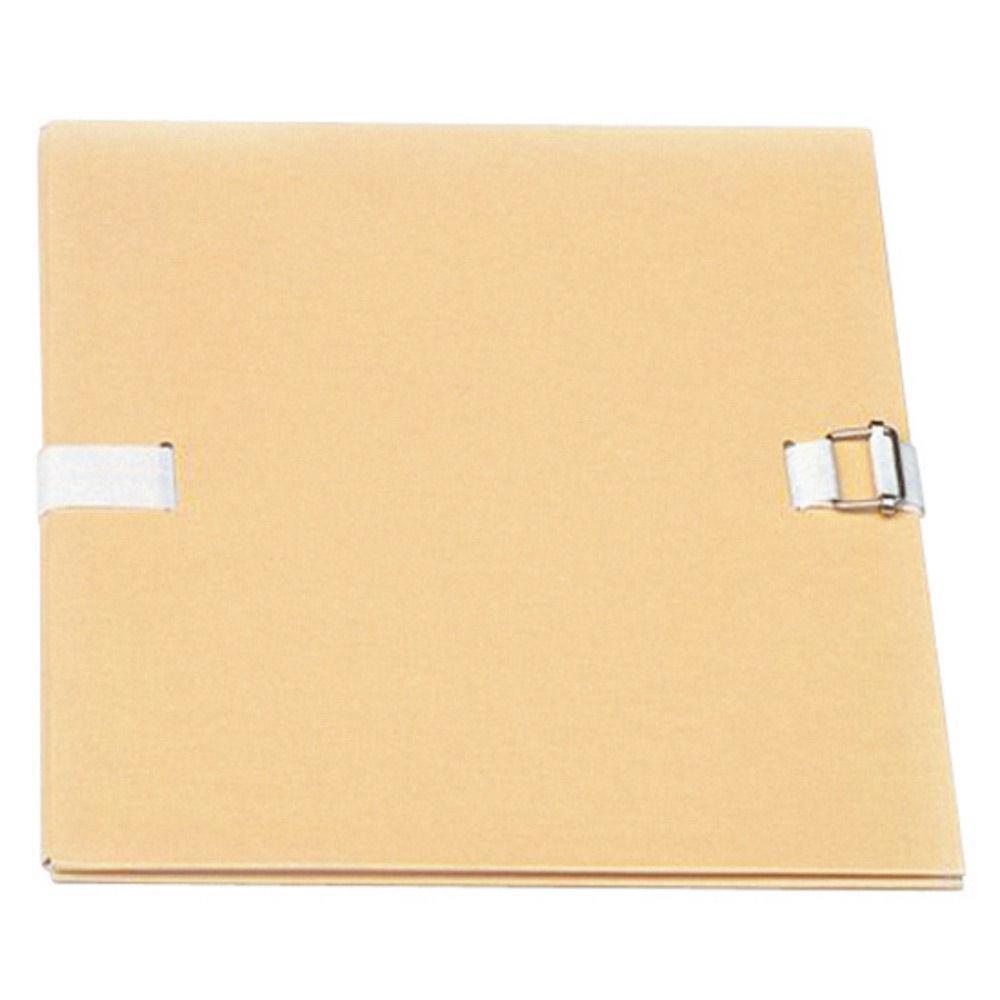 Chemise  dos extensible avec sangle - format 24 x 32 - qualit toile - Coloris Mastic