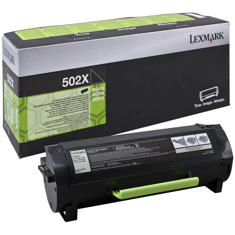 Cartouches de toner - Lexmark 502 cartouche de toner 1 pice(s) original noir