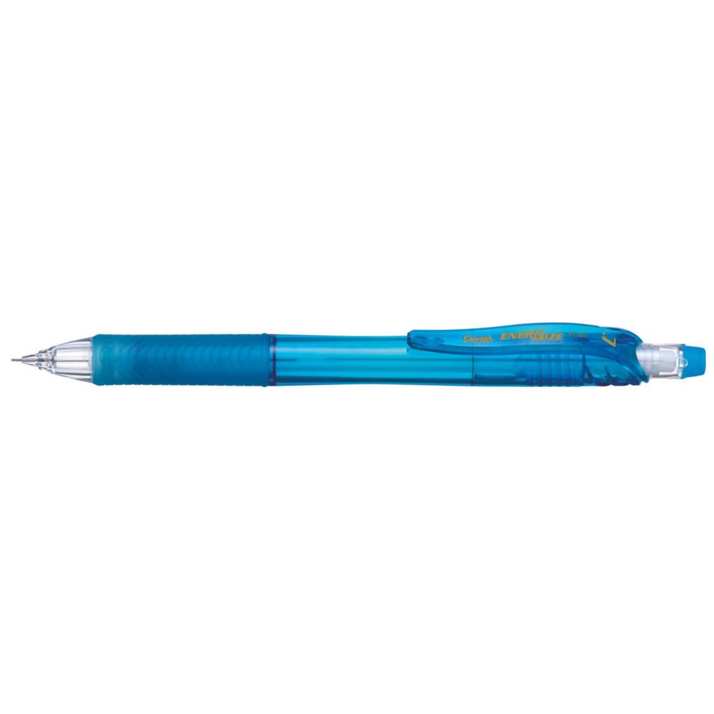 Porte-mine rechargeable Pentel Energize corps bleu avec zone de prhension - mine HB de 0,7 mm