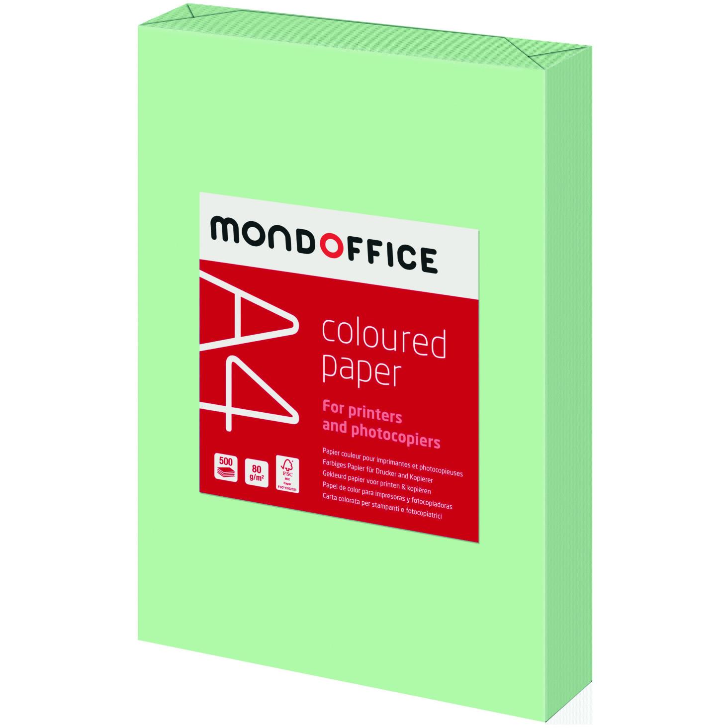 Papier couleur A4 vert vif 80g Coloured Paper - ramette de 500 feuilles
