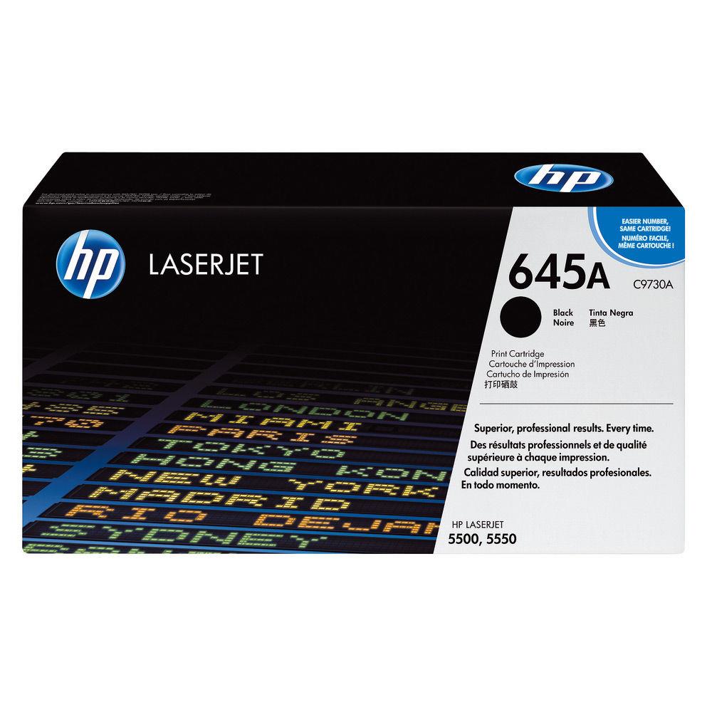 Cartouches de toner - Hp 645a toner laserjet noir authentique