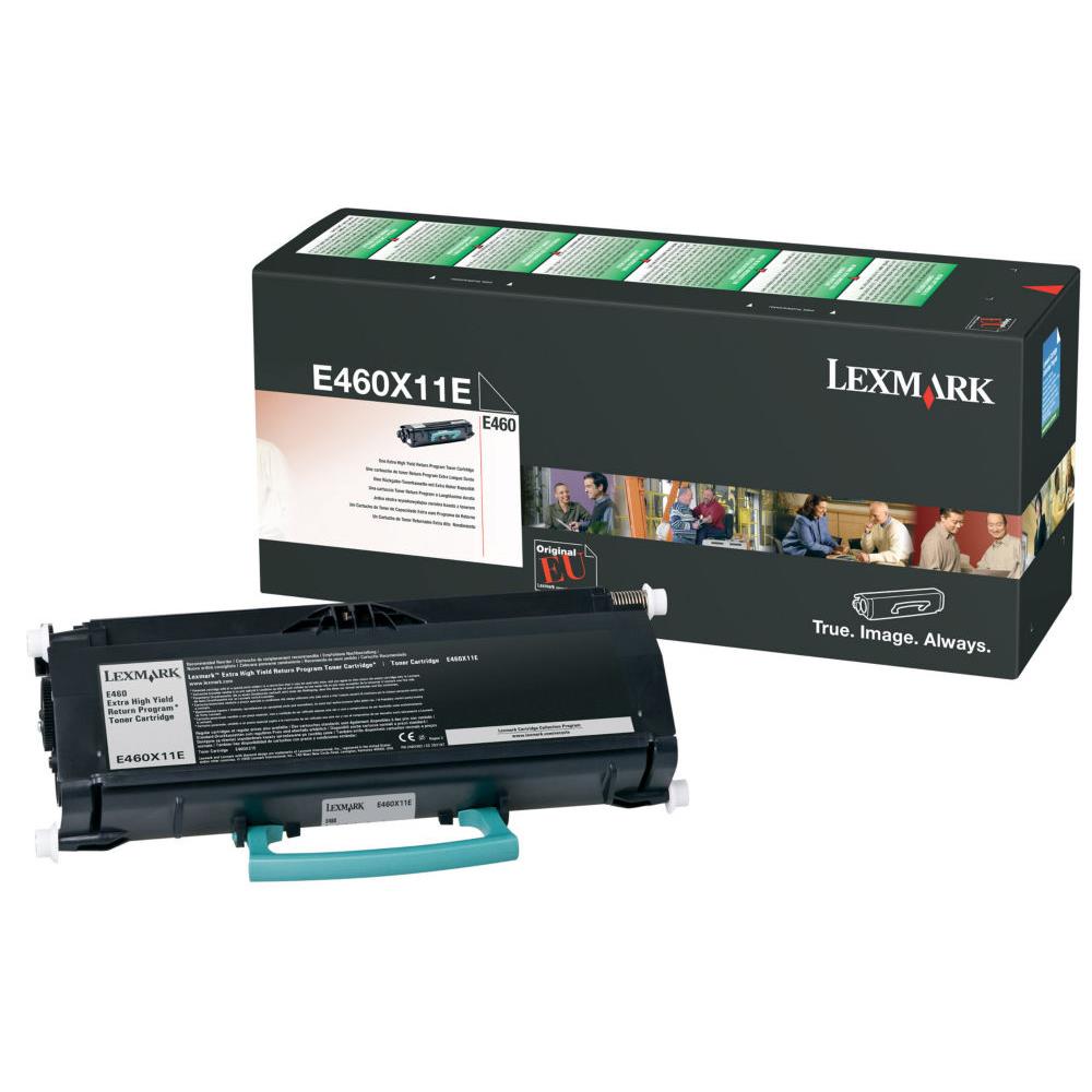 Cartouches de toner - Lexmark e460x11e cartouche de toner 1 pice(s) original noir