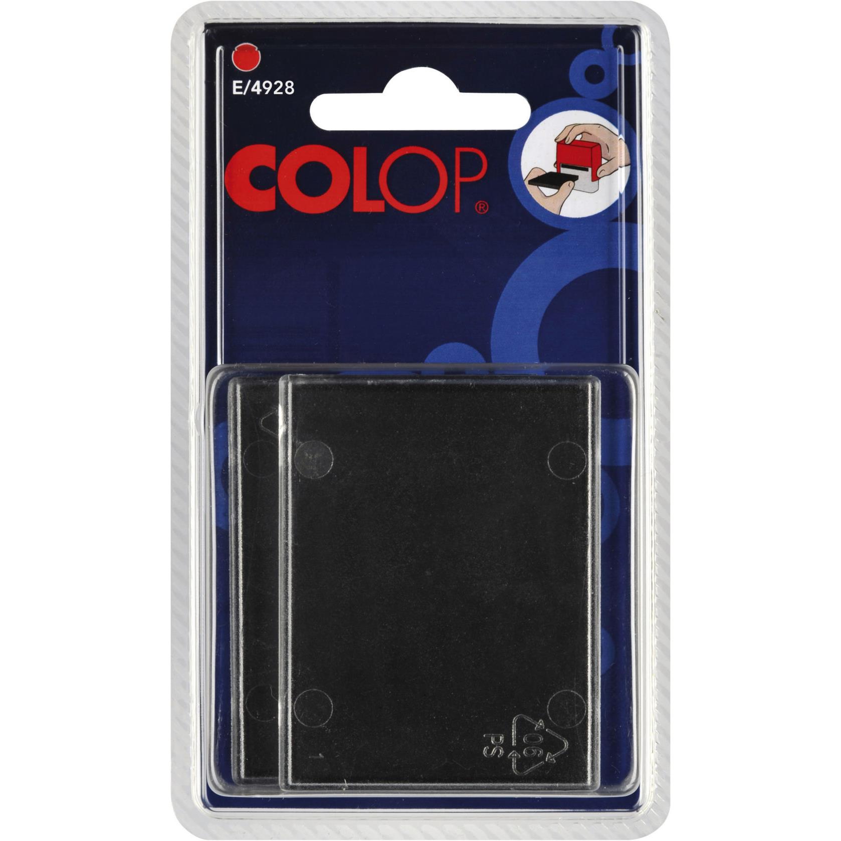 Cassette d'encre pr-encre Colop E/4928 compatible Trodat 4928 - rouge - paquet 2 units