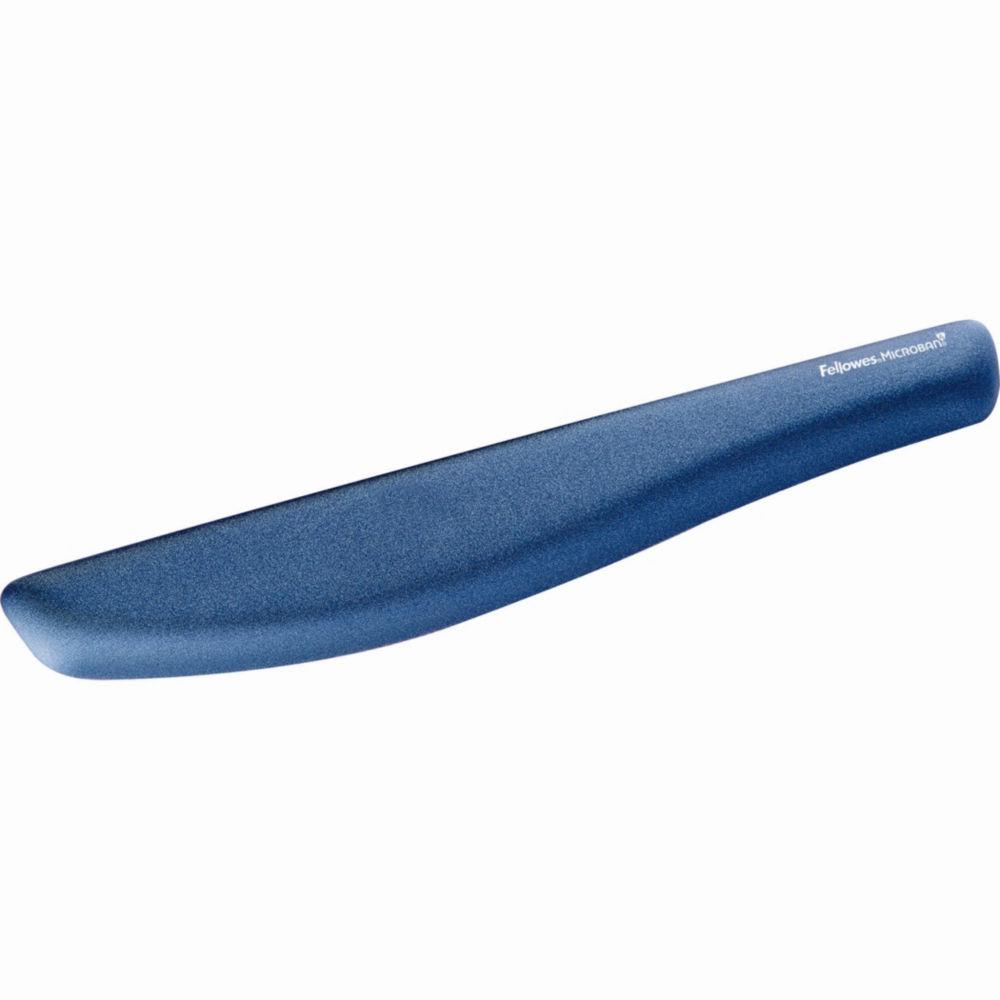 Repose-poignet pour clavier Fellowes PlushTouch - bleu