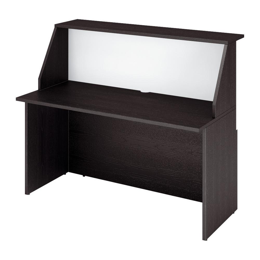 Module haut de banque d'accueil Yucca - L 140 - Frne noir,blanc