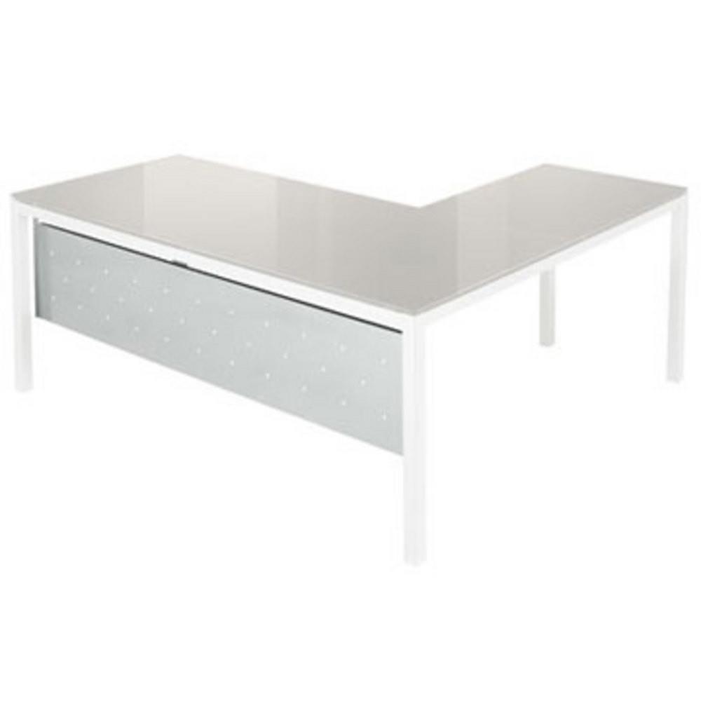 Voile de fond Delux - mtal - aluminium - L 160 cm