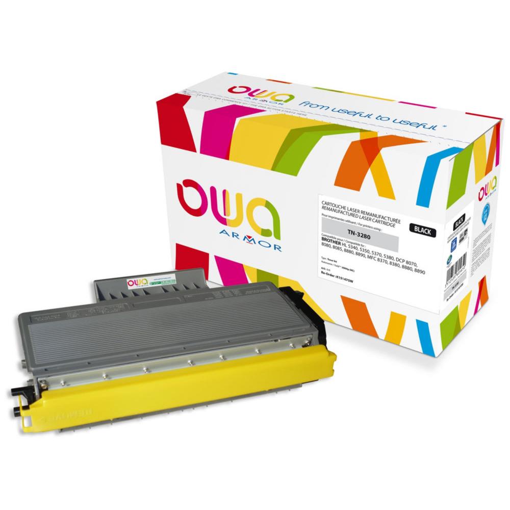 Cartouches de toner - Armor k15147ow cartouche de toner 1 pice(s) compatible noir